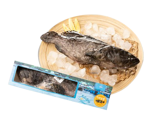 於超級市場宣傳優質養魚場計劃漁產品